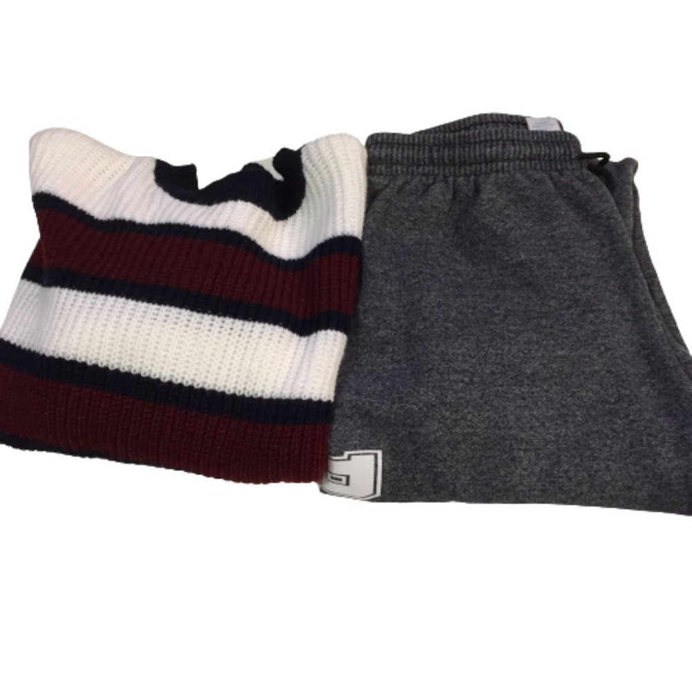 2/$25 Garage Boy's White Sweater